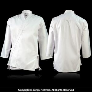 White Middleweight Karate Jacket